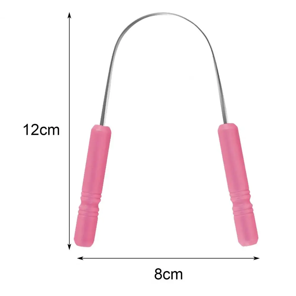 2 шт. скребок для языка из нержавеющей стали