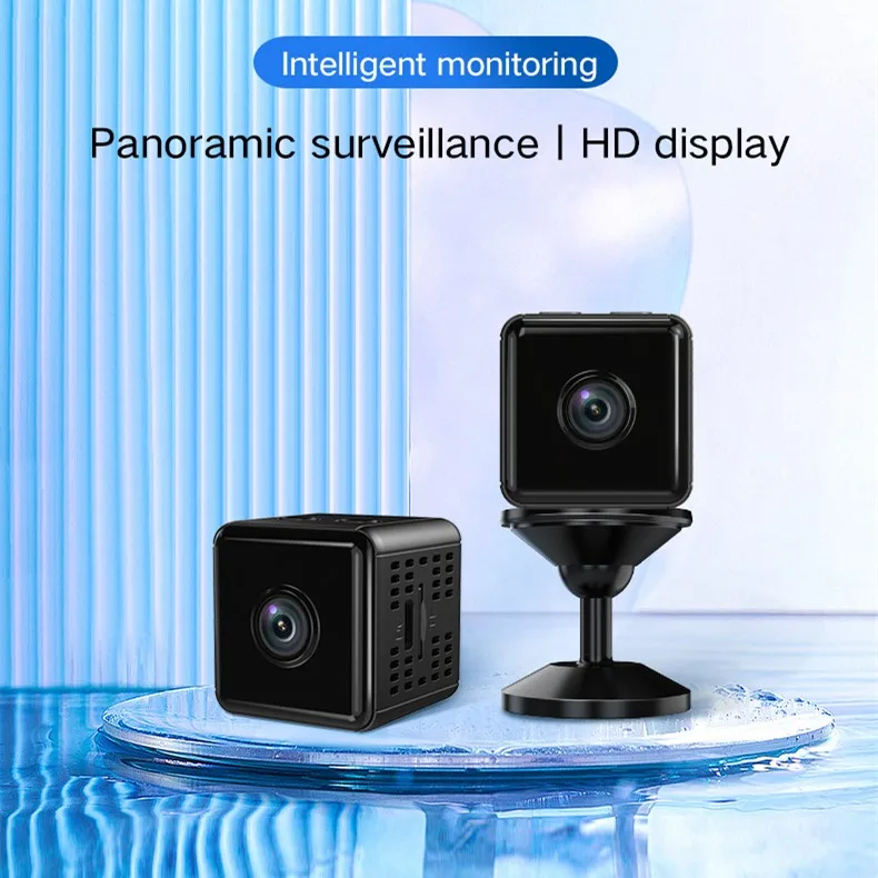 

Auto Tracking 1080p Hd Camcorder With Microphone Wireless Home Security Small Camera Remote Viewinng Long Standby Ip Camera