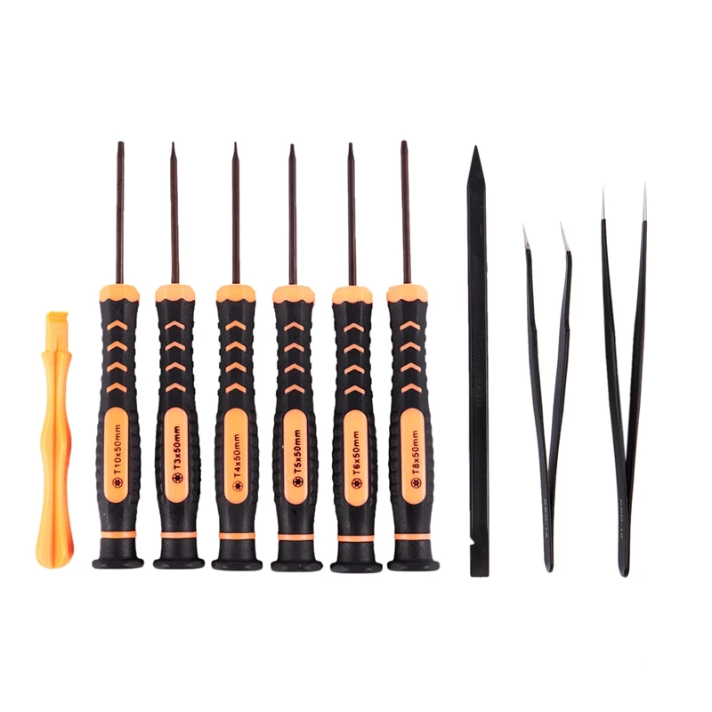 

10 In 1 Torx Screwdriver Set With T3 T4 T5 T6 T8 T10 Torx Bit Suitable For Disassembly And Repair Of Electronic Equipment Such A