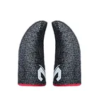 Чехол для пальцев из волокна дышащий игровой контроллер для PUBG для мобильных игр защита от пота и царапин перчатки для большого пальца 2 шт.