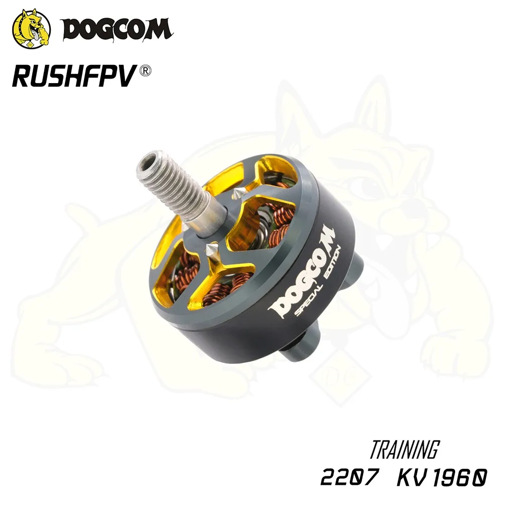 

DOGCOM 2207 1960KV rushfpv crossing machine motor Training 2207 racing flower flying brushless motor drone motor