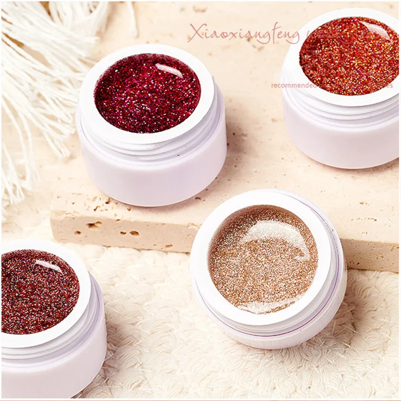 

Knitted Woolen Gel nail polish Phototherapy Embossed 3D Texture Nail Gel DIY Nails glitter glue Nail Art Decorations