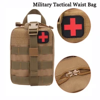 military tactical waist bag molle emt quick release first aid kit medical camping hunting accessories edc pack outdoor survival