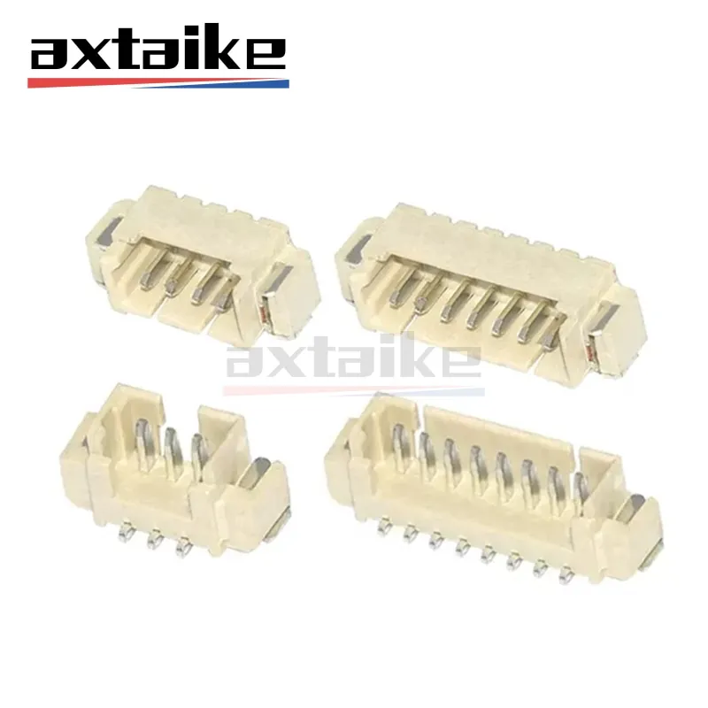 

50PCS 1.25 SMD Connector 1.25MM 2P 3P 4P 5P 6P 7P 8P 9P 10P MICRO JST Wire Connectors Vertical / Horizontal Type Pin Header