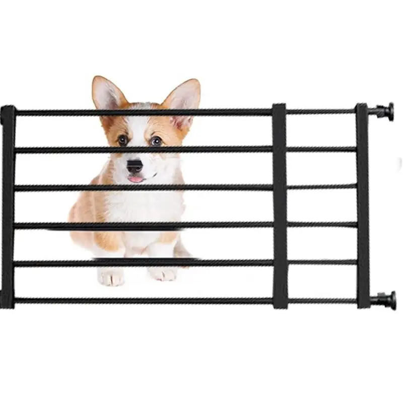 

Wide Gate For Dogs 22-39.37 Inch Extra Wide Pressure Mounted Dog Gate For Stairs Doorways Pet Gate With Door Walk Through Easy