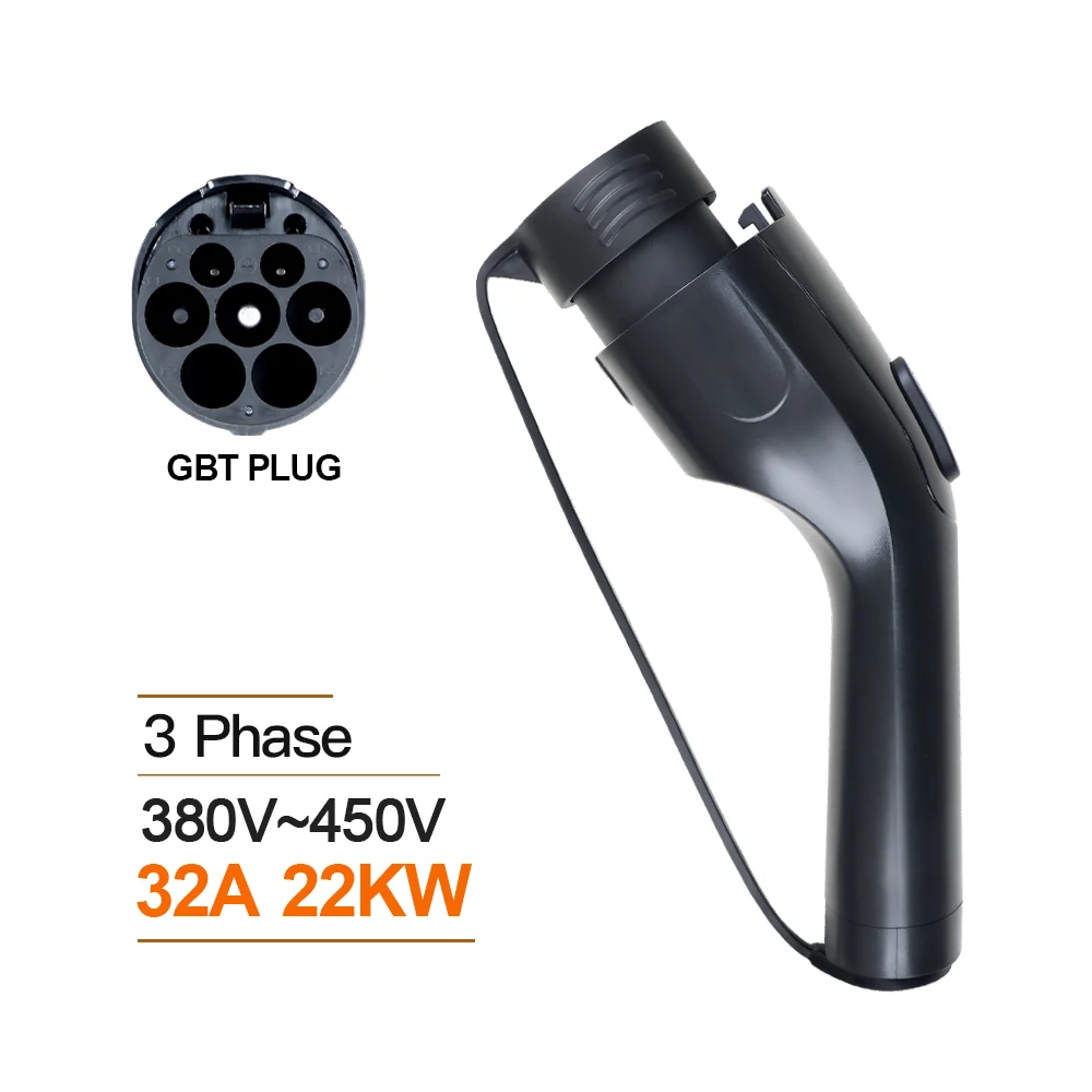 

Вилка GOODCELL GB/T для аксессуаров для электромобилей GBT 16A 32A 1/3P, вилка для зарядки электромобилей, разъем для зарядного устройства EVSE