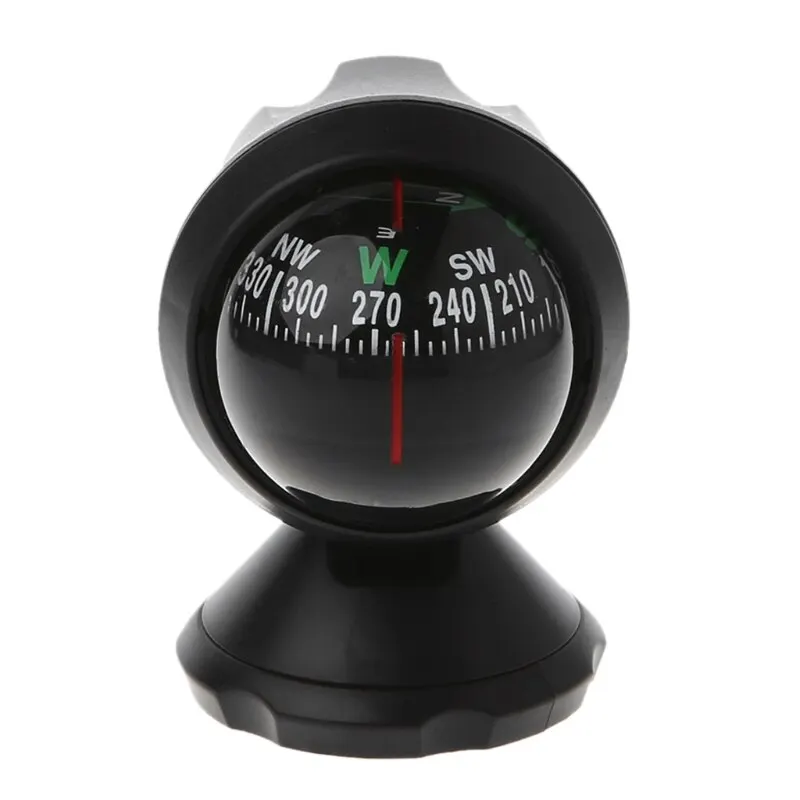 

Car Compass Flexible Navigation Dashboard Auto Ball Cup Vehicle Adhesive Car Accessories