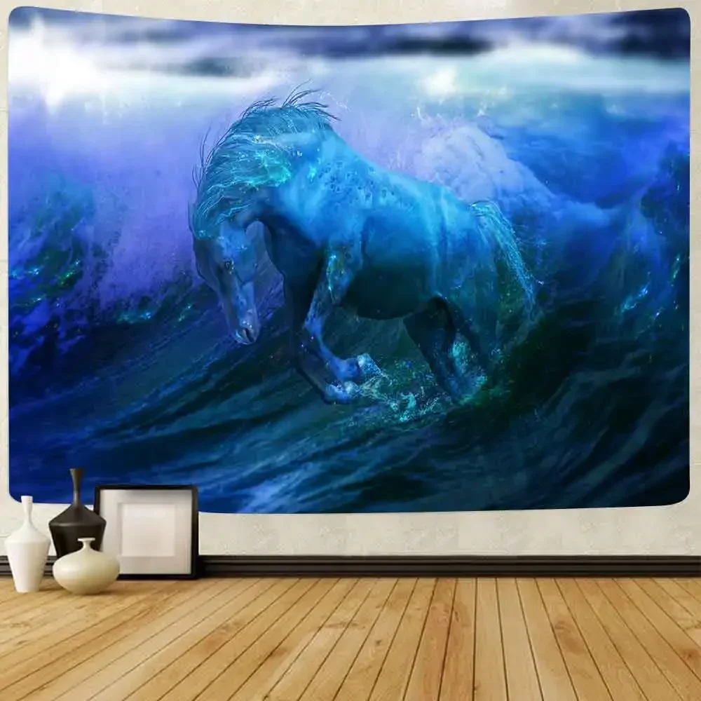 Simsant морской океан дельфин гобелен тропическая рыба художественный для гостиной