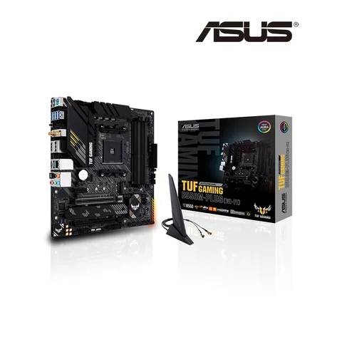 ASUS TUF GAMING B550M PLUS (Wi-Fi) Новый Micro-ATX B550M AMD B550 DDR4 4800(OC) МГц 128G M.2 SATA USB 3,2 настольная розетка AM4 ЦП
