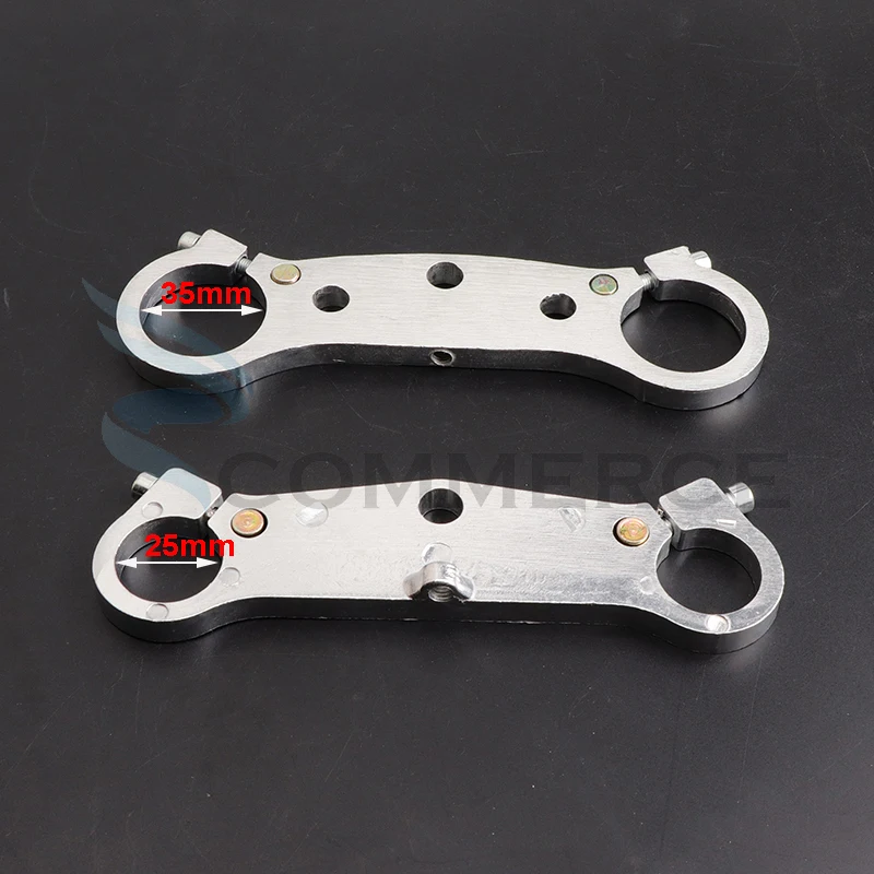 

For 47cc49cc Mini Moto Dirt Bike Motorcycle Front Fork inverted shock absorber direction device 25mm/ 35mm upper and lower plate