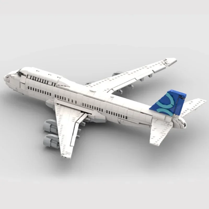 Конструктор Moc модель военного транспорта знаменитый конструктор Боинг 747