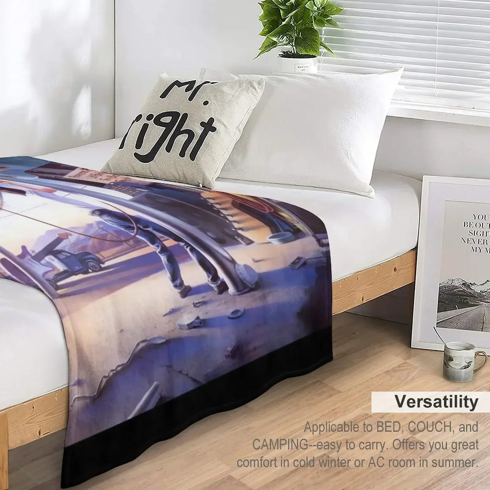 Джефф бок бокс магазин гитары пледы одеяло на Хэллоуин забавный подарок кровать