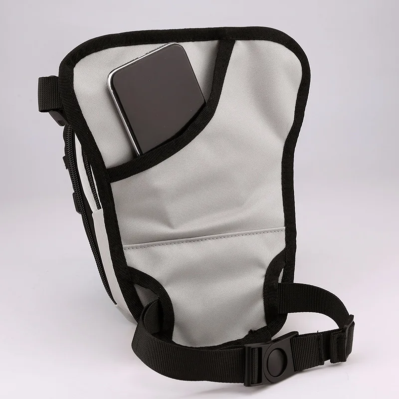 Edition Men's New Chest Pockets Street Trend Inclined Bag multi-function Locomotive Leg Package Outdoor Single Shoulder Bag