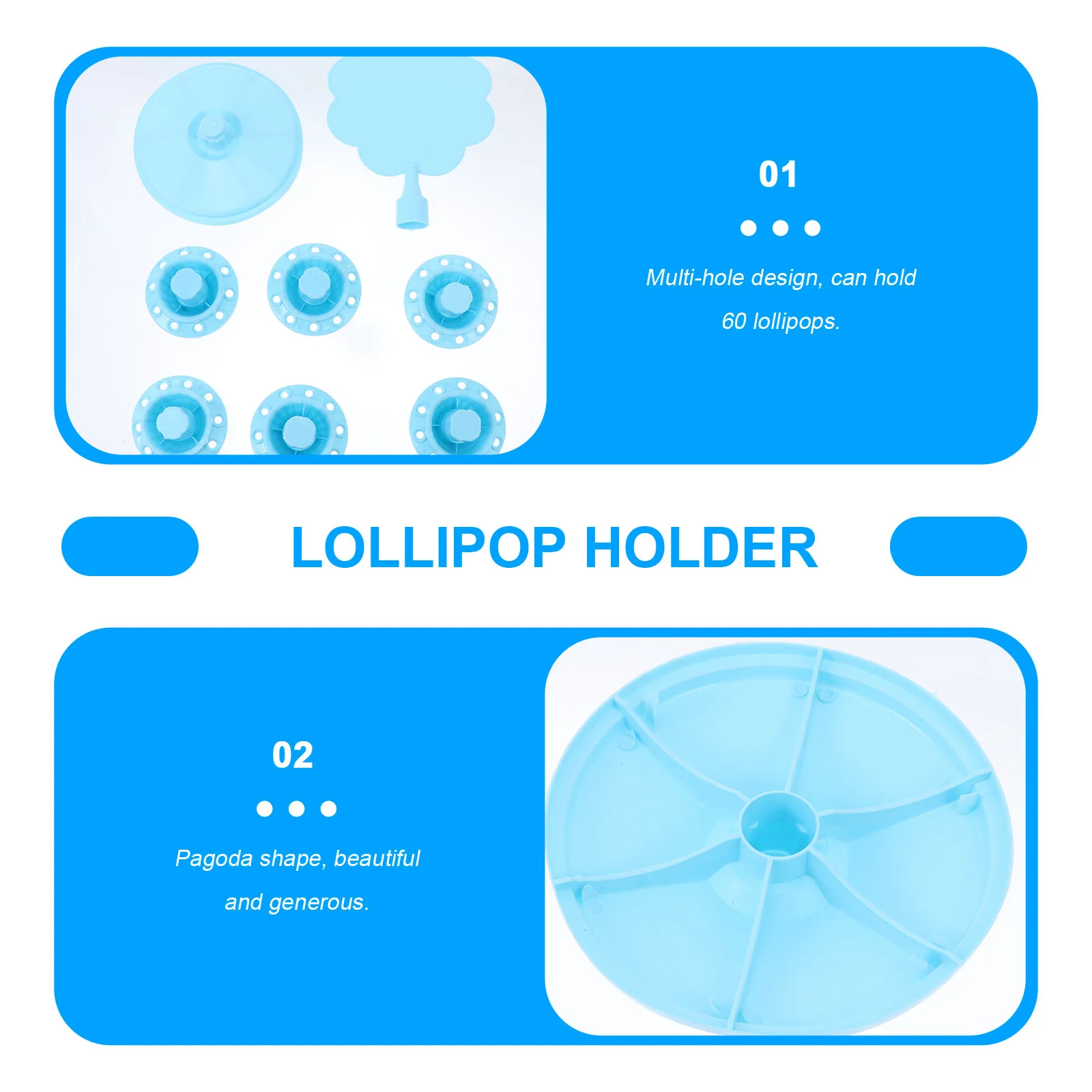 Подставка для торта Pops Держатель леденцов Розетка магазина Нежная стойка