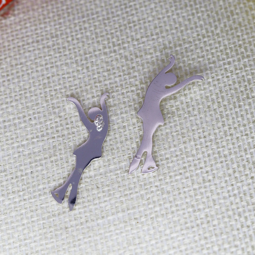 Балетный кулон Танцующие люди из нержавеющей стали 5 шт.