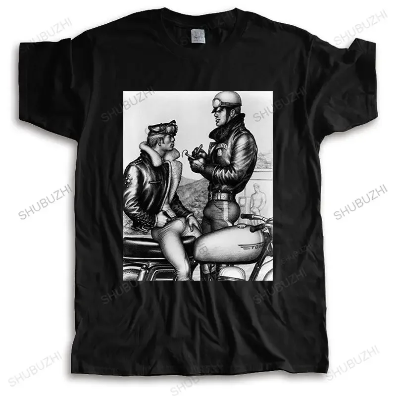 Летняя мужская одежда Meganho Дизайн Боб мицер и Том финской Мужская футболка