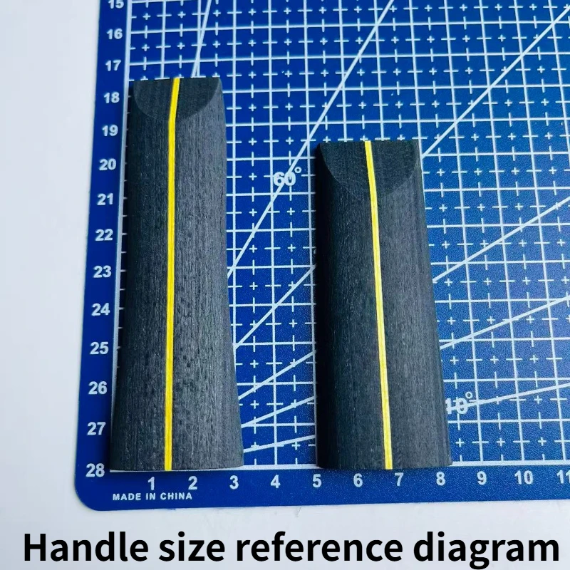 Фото Профессиональная ручка для настольного тенниса DIY: противоскользящая, впитывающая пот, деревянная рукоятка FL & CS для замены рукоятки ракетки для пинг-понга №3