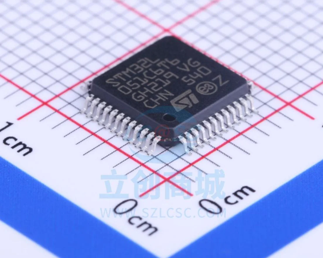 Флэш-память STM32L051C6T6 посылка LQFP-48 ARM 32 МГц: 32K @ x8bit RAM: 8KB MCU (MCU/MPU/SOC)