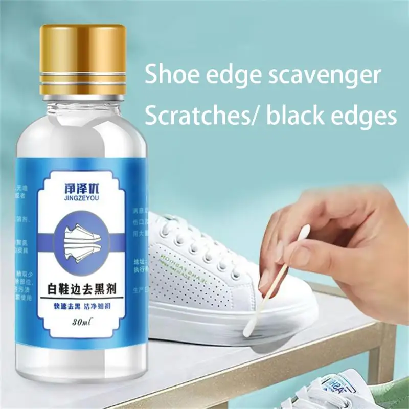 

White Shoes Cleaner Whiten Refreshed Polish Cleaning Tool For Casual Leather Shoe Sneakers TB Shoe Brushes