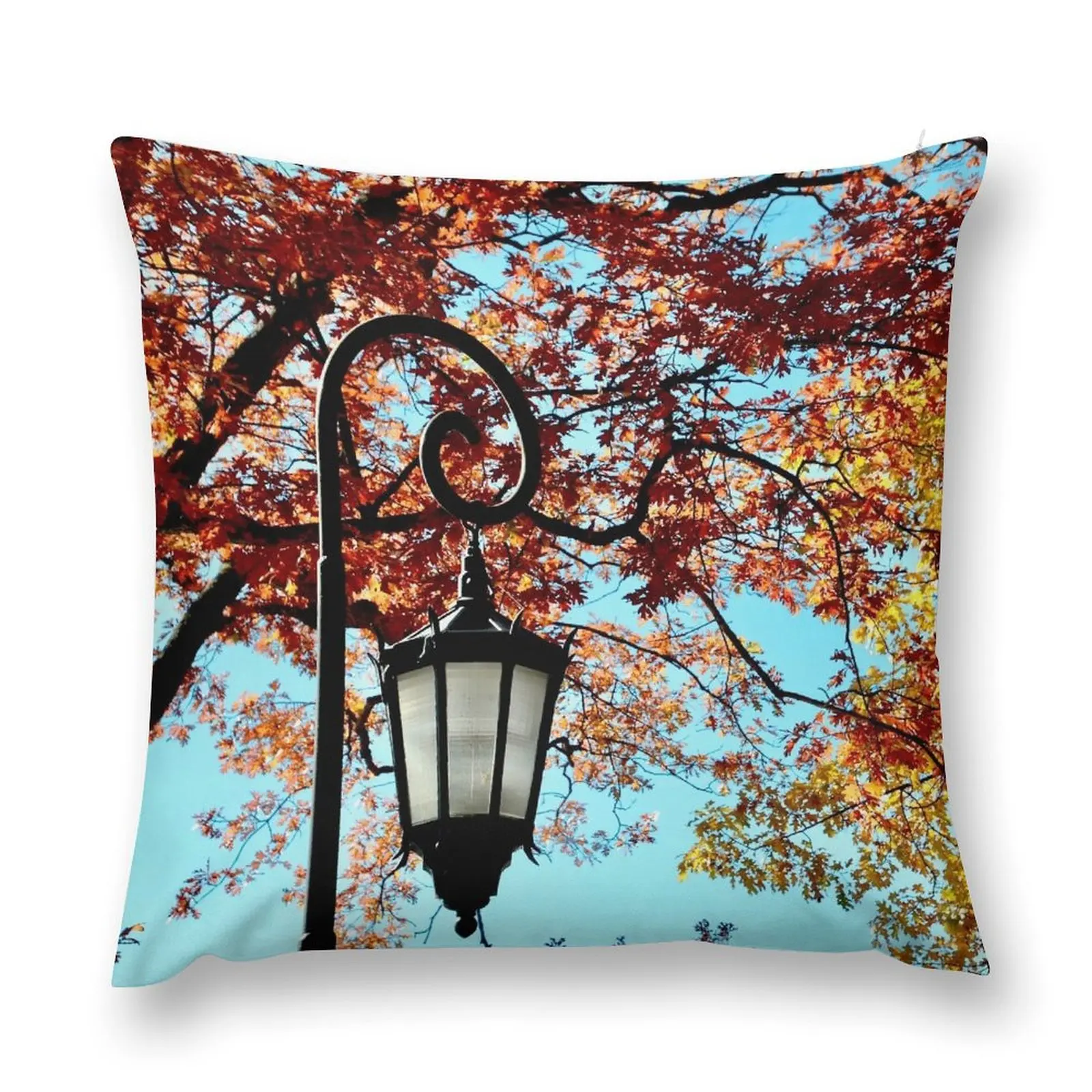 Wellesley Lamppost Осенние наволочки роскошные