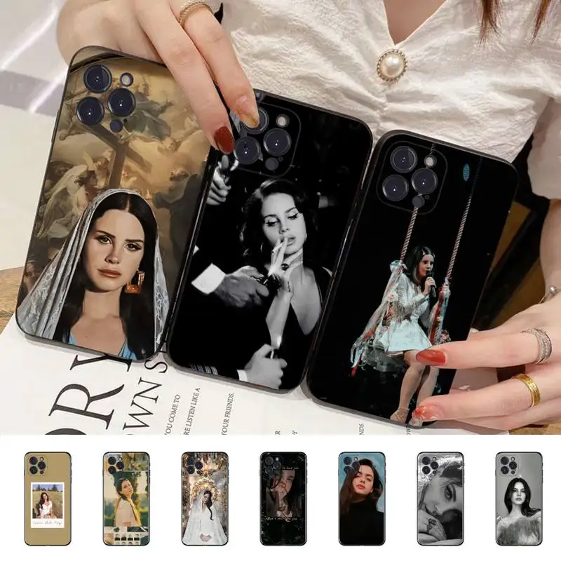 YNDFCNB Lana Del Rey Lust for Life Phone Case for iPhone 11 12 13 mini pro XS MAX 8 7 6 6S Plus X 5S SE 2020 XR case