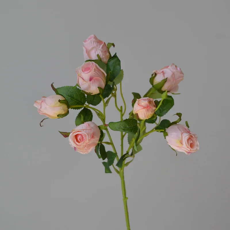 

Искусственные розы из шелка, 7 штук, осенние цвета