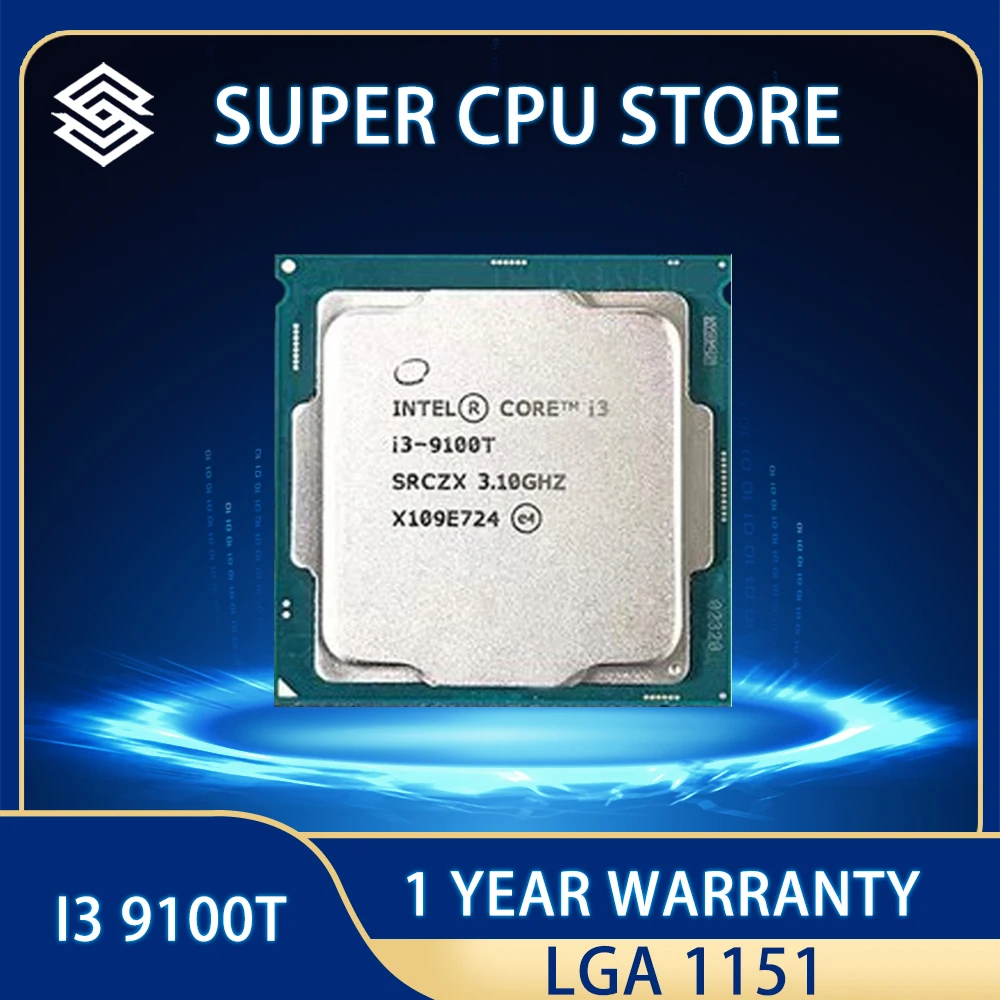 

Процессор Intel I3-9100T i3 9100T 3,1 ГГц четырехъядерный четырехпоточный Процессор 6 Мб кэш-памяти 35 оригинальный подлинный