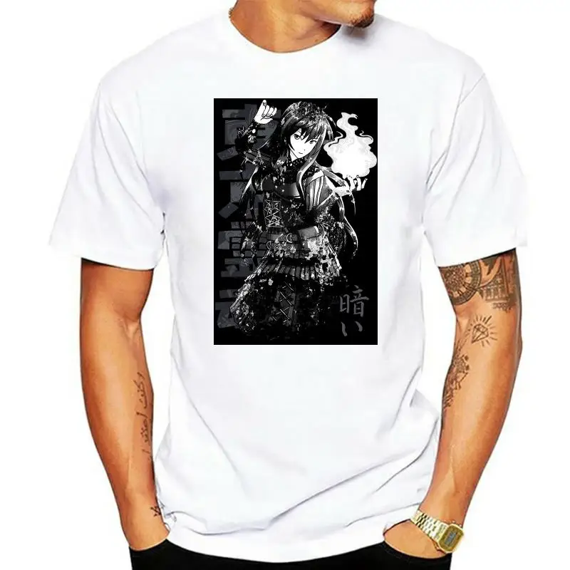 

Tokyo Spirit Kurai Mono Men's Black T-shirt T Shits Printing Short Sleeve Casual O-Neck Cotton Printed Pure Cotton Men'S