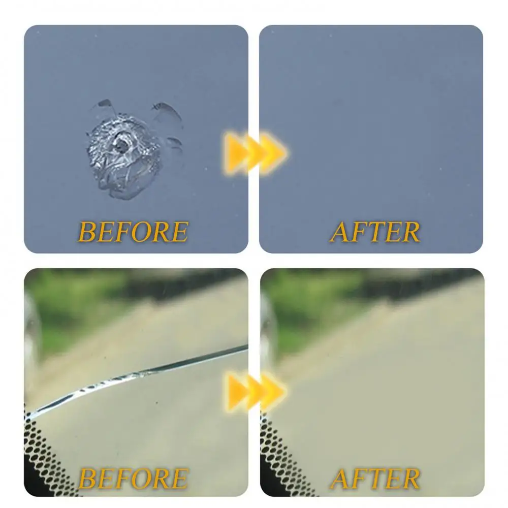 

Vehicle Window Screen Glass Scratch Crack Car Windshield Repair Fluid Tool Kit