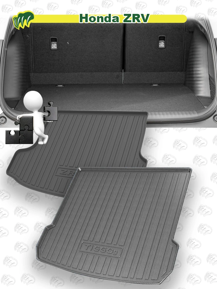 Коврик для багажника автомобиля Honda ZRV 2022 2023 всесезонный коврик груза 3d-формочка