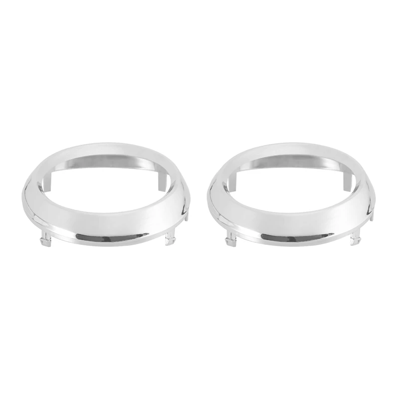 

Pair Fog Light Lamp Bezel Cover for 2011-2017 Toyota Sienna SE Chrome Trim Rings 52713-08020 52712-08020