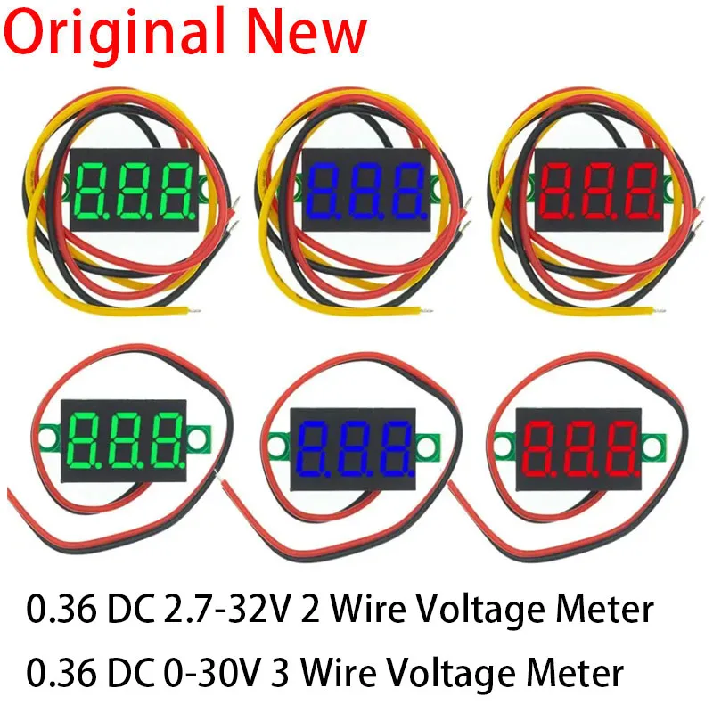Цифровой вольтметр 0 36 дюйма &quot