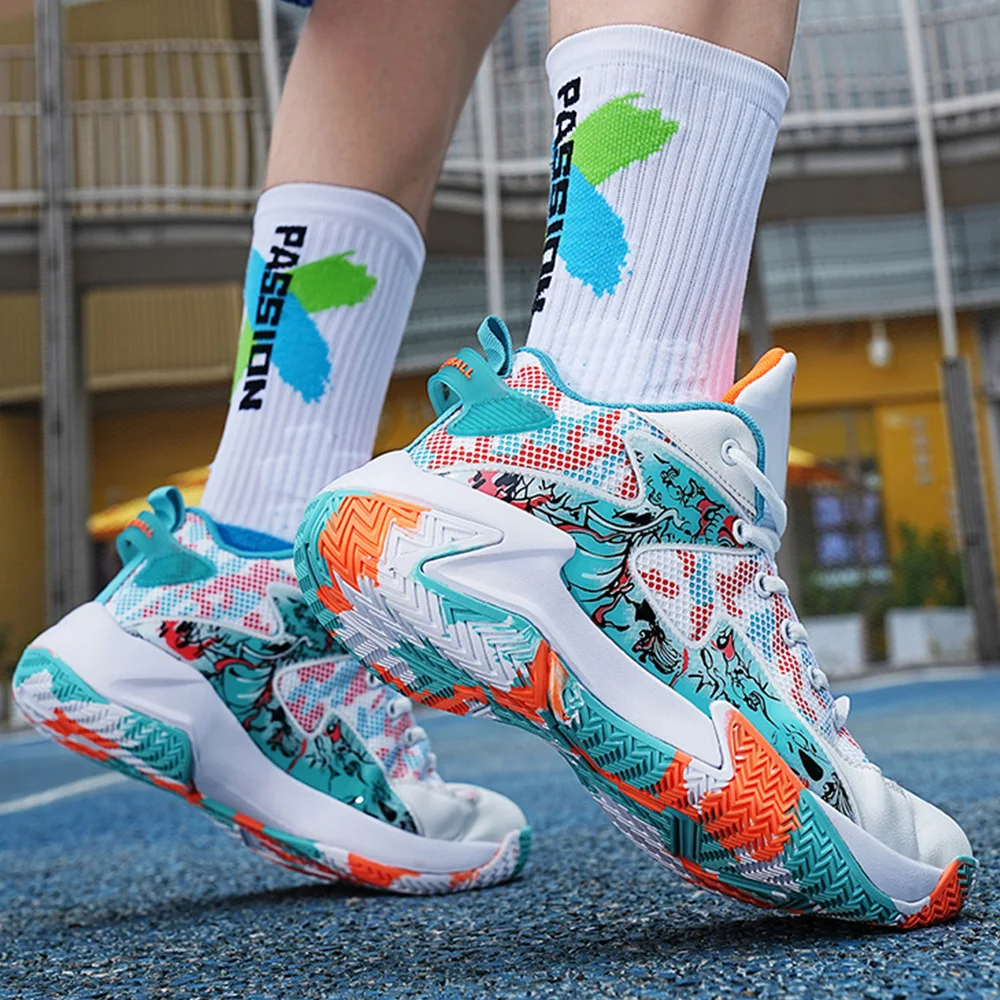 2023 New Arrival Lightweight Basketball Shoes Breathable Confortable Sports Shoes Unisex Training Athletic Sneakers Men Women