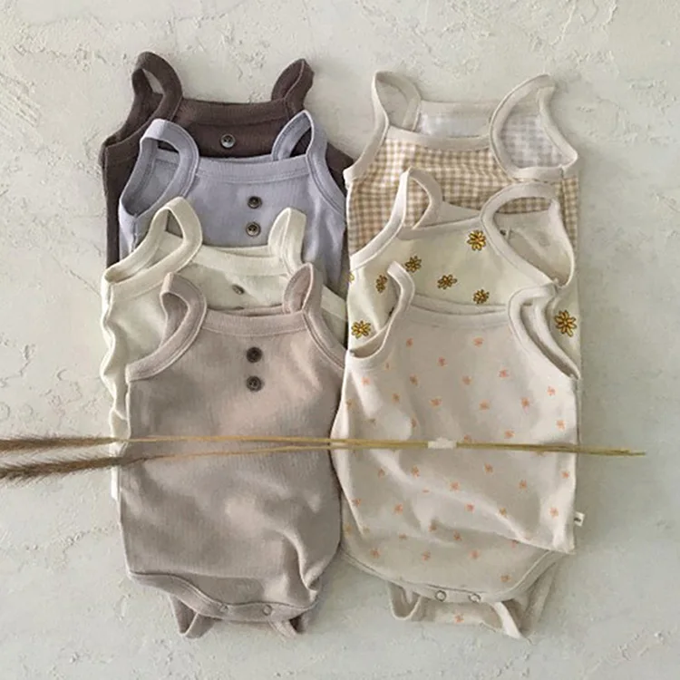 

Baby camisole triangle romper summer children's clothing baby clothes summer clothes baby wrapping clothes one-piece