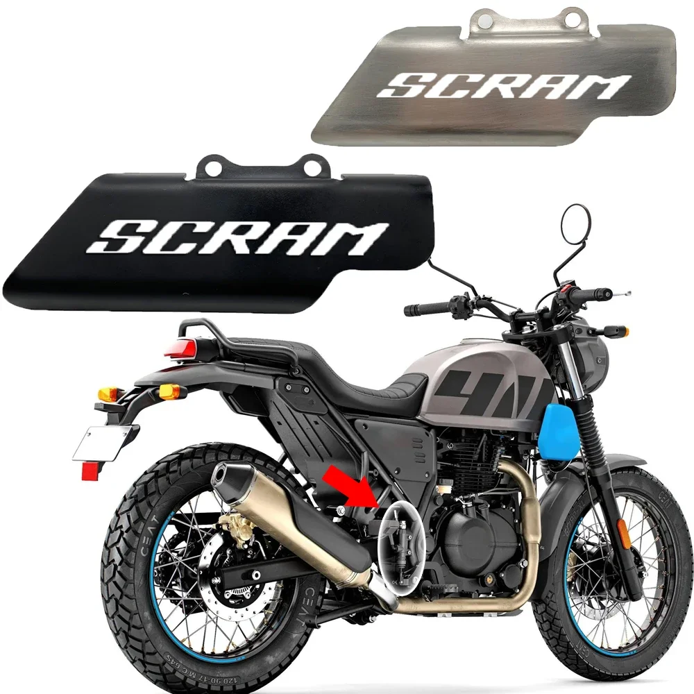 

Для гималайских царапин 411 2022 2023 аксессуары для мотоциклов задний тормозной главный цилиндр Защитная крышка