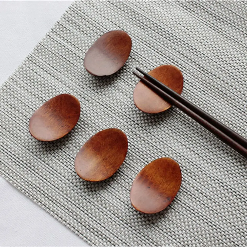 

Japanese Style Wood Chopstick Holder Spoon Fork Holder Stand Chopsticks Rack Pillow Kitchen Chopstick Rest Rack