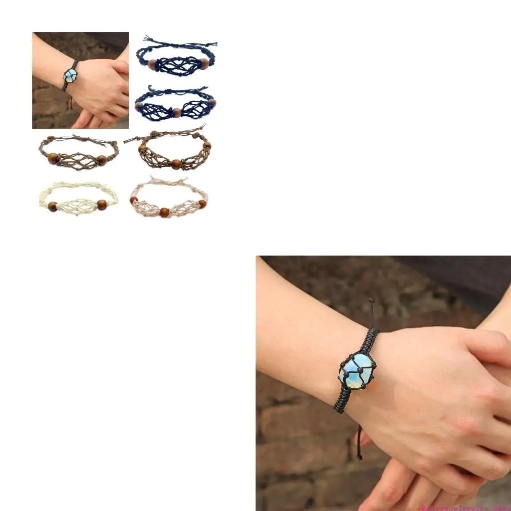 Фото E1pe crystal Bracelet Berbeled пустого каменного держателя Diy Bracelet Jewelry Holder №1