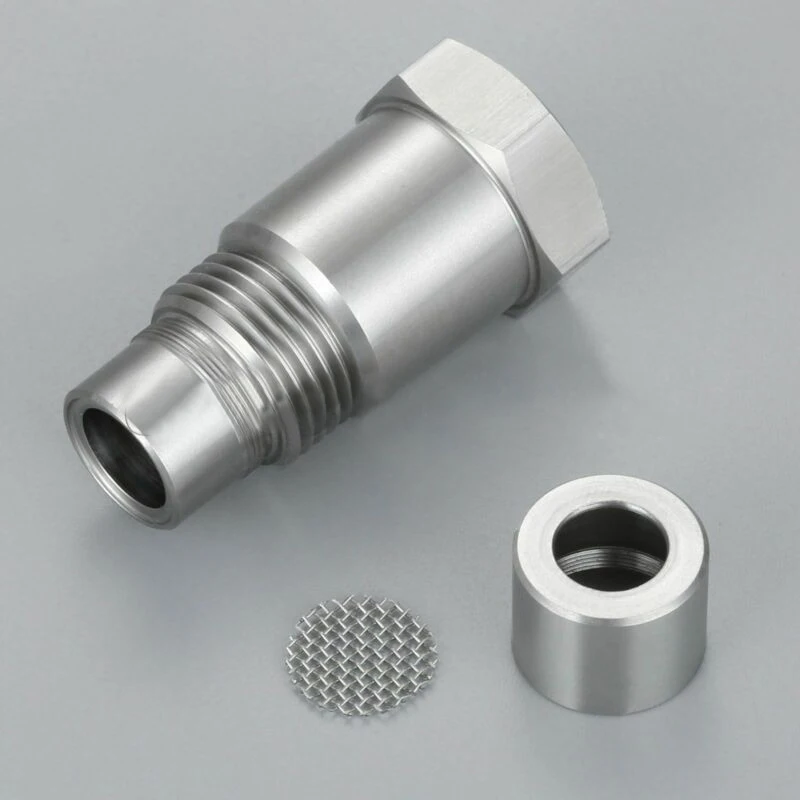 

Accessory Oxygen Sensor Adapters Parts 2pcs Eliminator Catalytic O2 CEL 304 Stainless Steel Replacement Durable