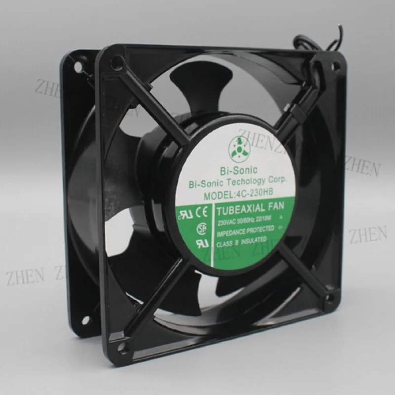 Фото Y 1 шт. новый для Bi-Sonic 4C-230HB AC230V 22/19 Вт 2-проводной охлаждающий вентилятор #   QW. №2