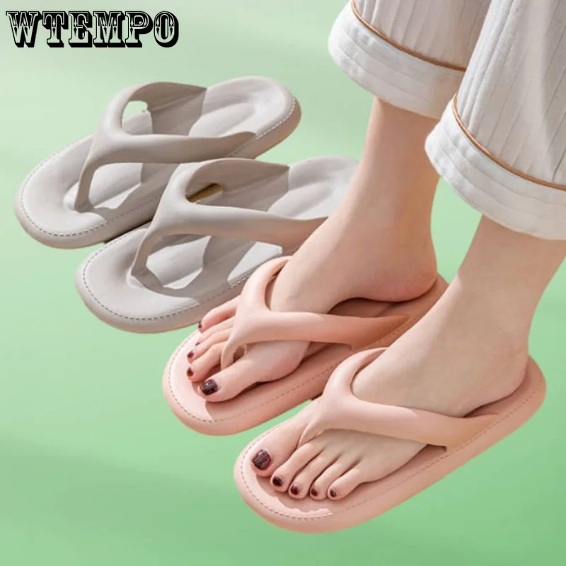 

Шлепанцы WTEMPO женские, модные мягкие пляжные сандалии, повседневная обувь, сланцы, разноцветные, летние Тапочки