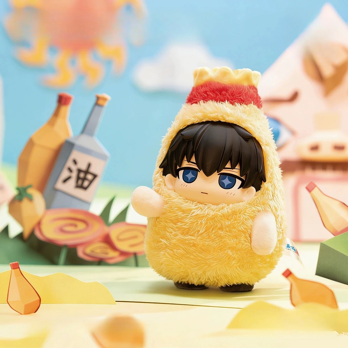 Фото TOPTOY SofuNui Gintama: Плюшевая игрушка-сюрприз (Blind Box) из ПВХ, аниме-аксессуар, подвеска для сумки, модный подарок для друзей, коллекционный предмет №3