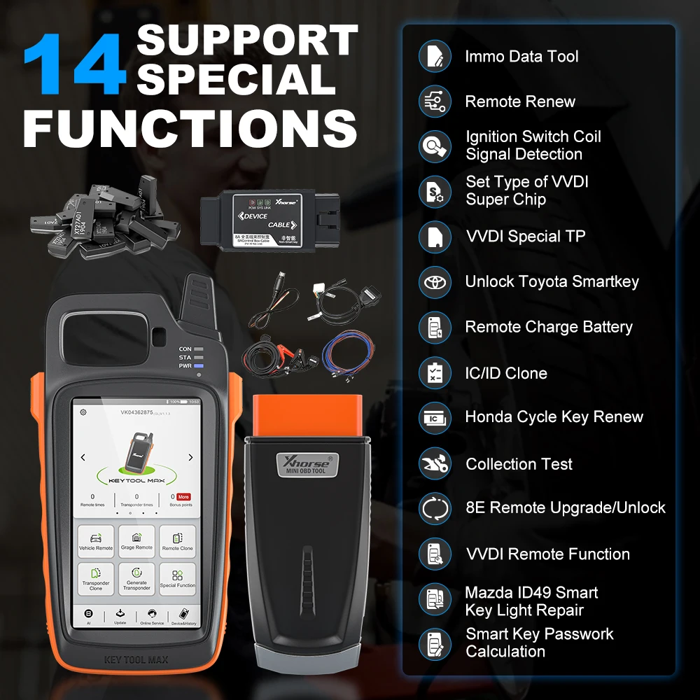 Рисунок 3 - Xhorse VVDI Key Tool Max для дистанционного