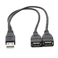 30cm 2 in 1 usb2 0 extension cable male to female usb data cable charging line adapter hard disk network card connection wire