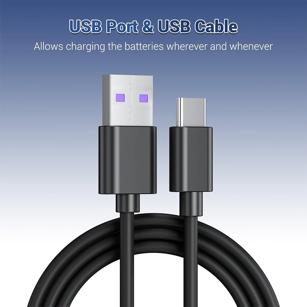 Фото Зарядное устройство JJC USB Type-C для аккумулятора Ricoh GR IV HDF GRIV GR4 Monochrome, зарядное устройство для аккумулятора Ricoh GR4 DB-120, аксессуары для Ricoh GR IV №2