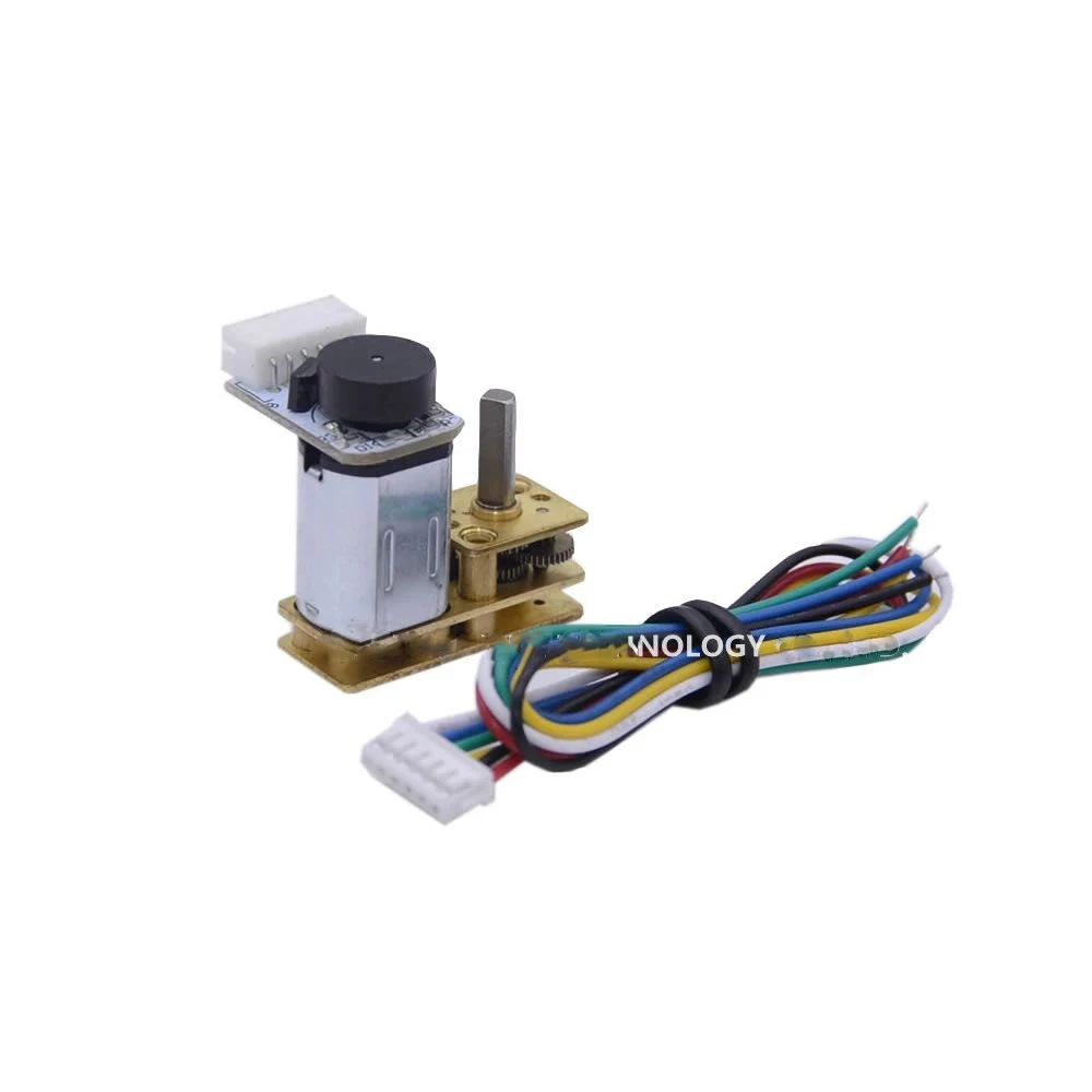 

GM1024-N20 ABHL DC 12V 6V 3V Reduction Gear Motor Hall Encoder Invert For Robot Metal Gearbox Encode Electric 12 V Micro Motor