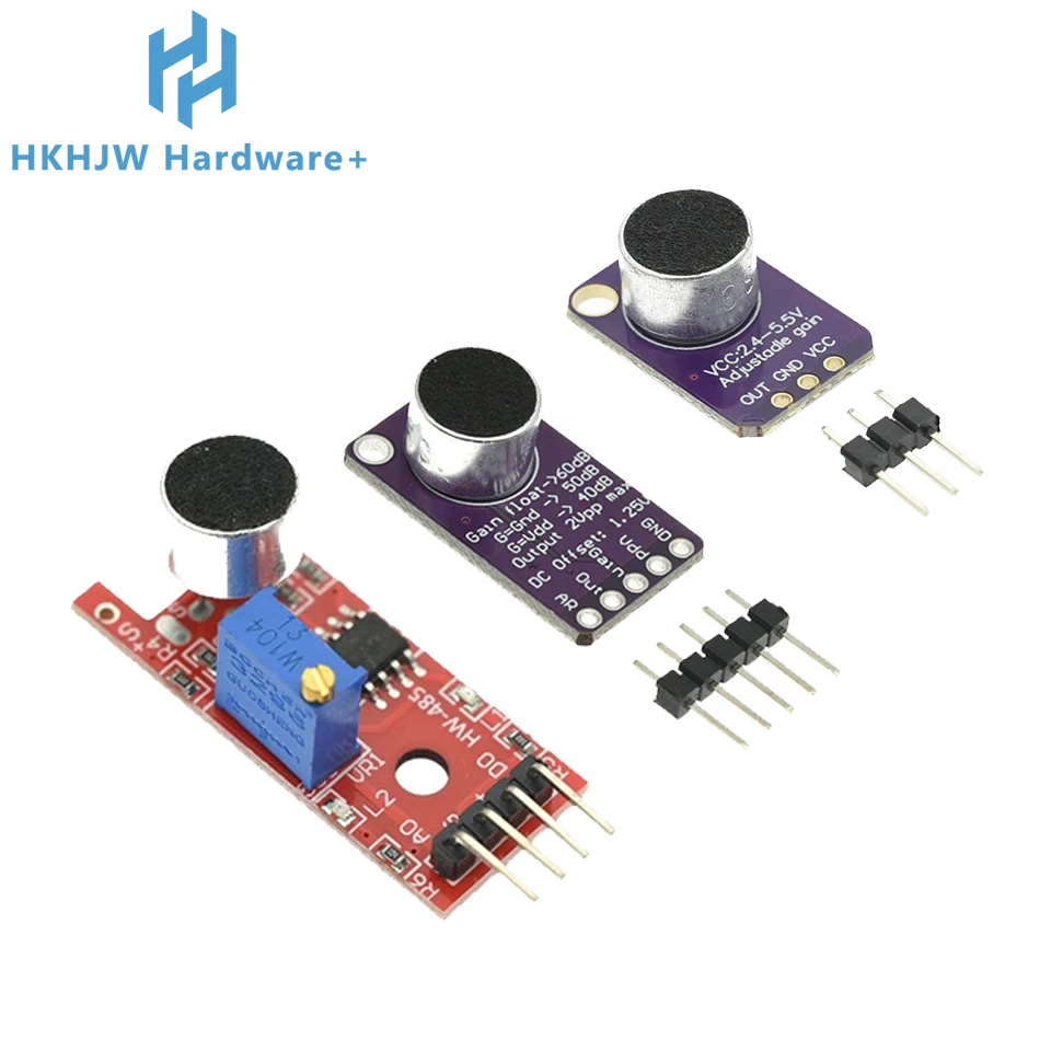 Микрофонный усилитель Electret стабильный модуль MAX9814 автоматическое управление