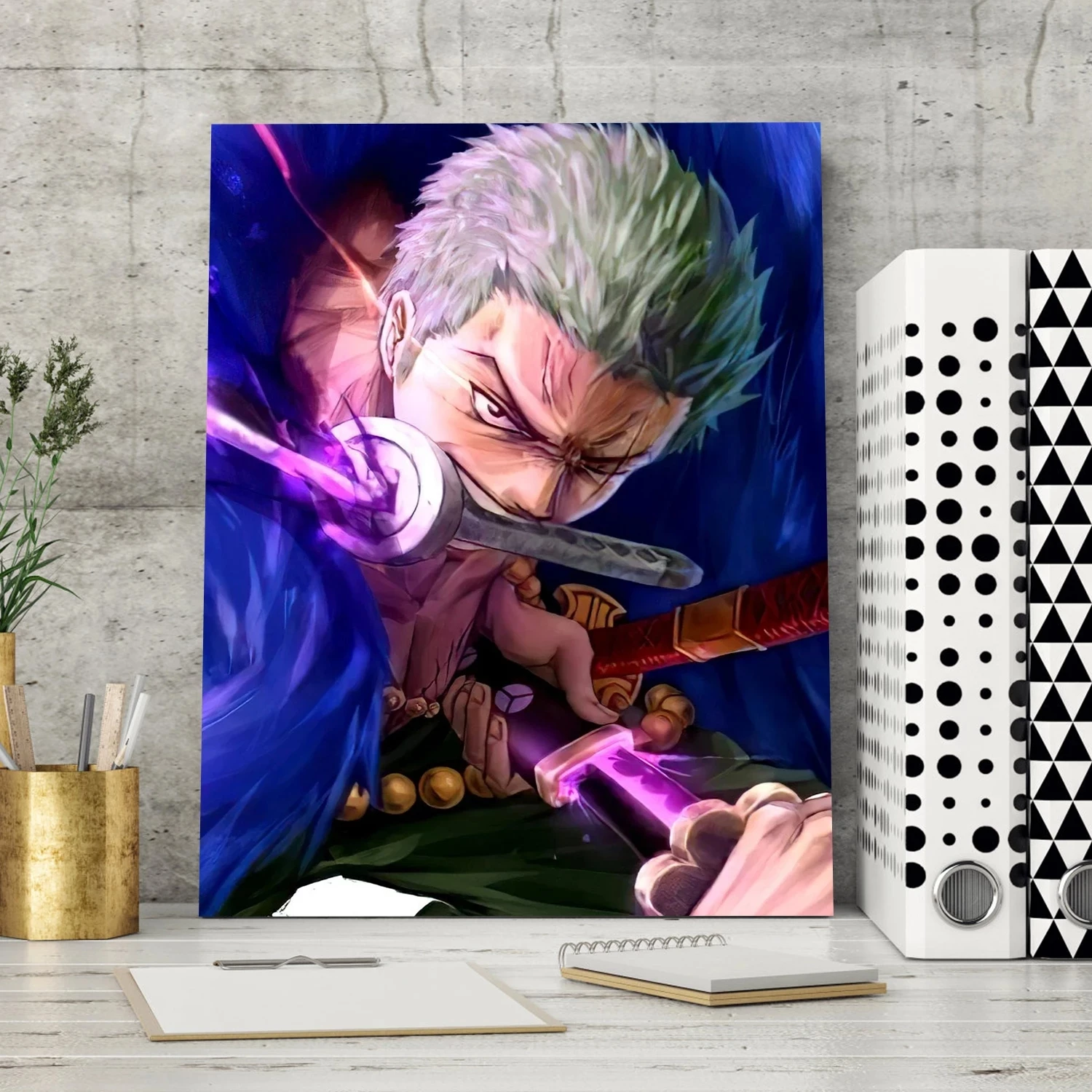 

Popular Cartoon One Piece Monkey D. Luffy Anime Poster High Quality Painting Home Decor for Room Bar Poster