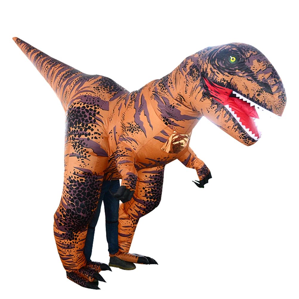

1pc Tyrannosaurus Inflatable Costume Cartoon Scene Prop Cool Performance Clothes for Adults fancy mascot anime halloween costume