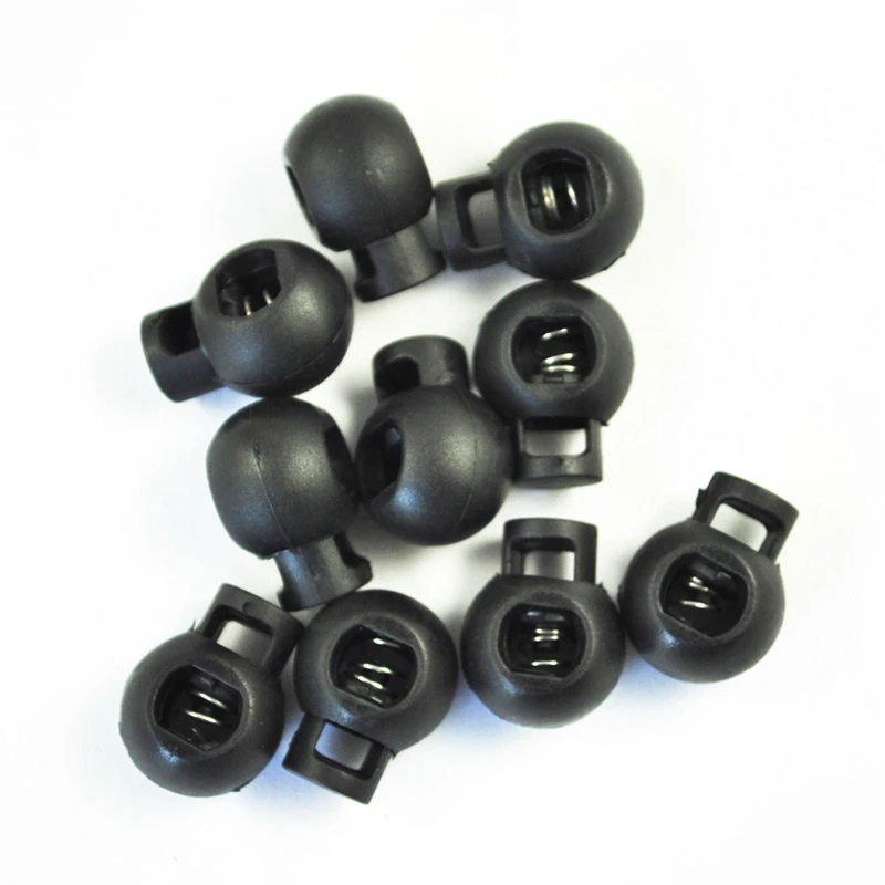 Подпружиненный круглый переключатель стопорный шнур замки конец 10 шт. |