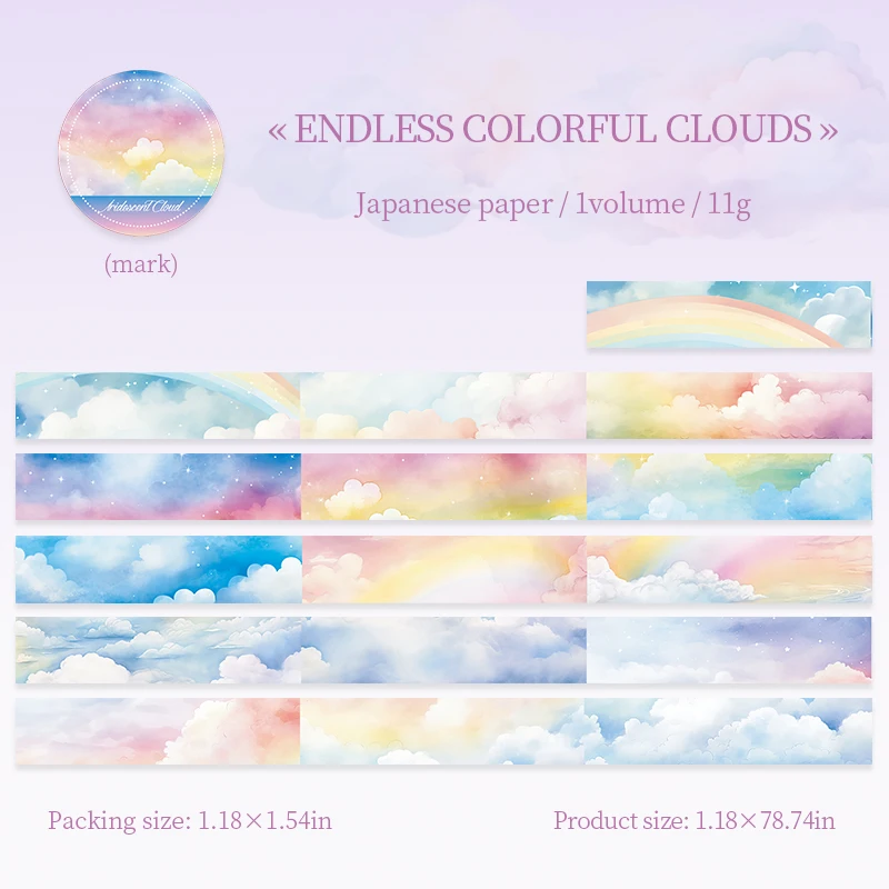 

Jianwu изолента Sky and Sea 30 мм * 200 см